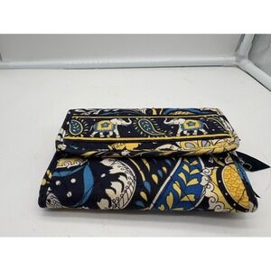 Vera Bradley Euro Wallet in the retired "Ellie Blue